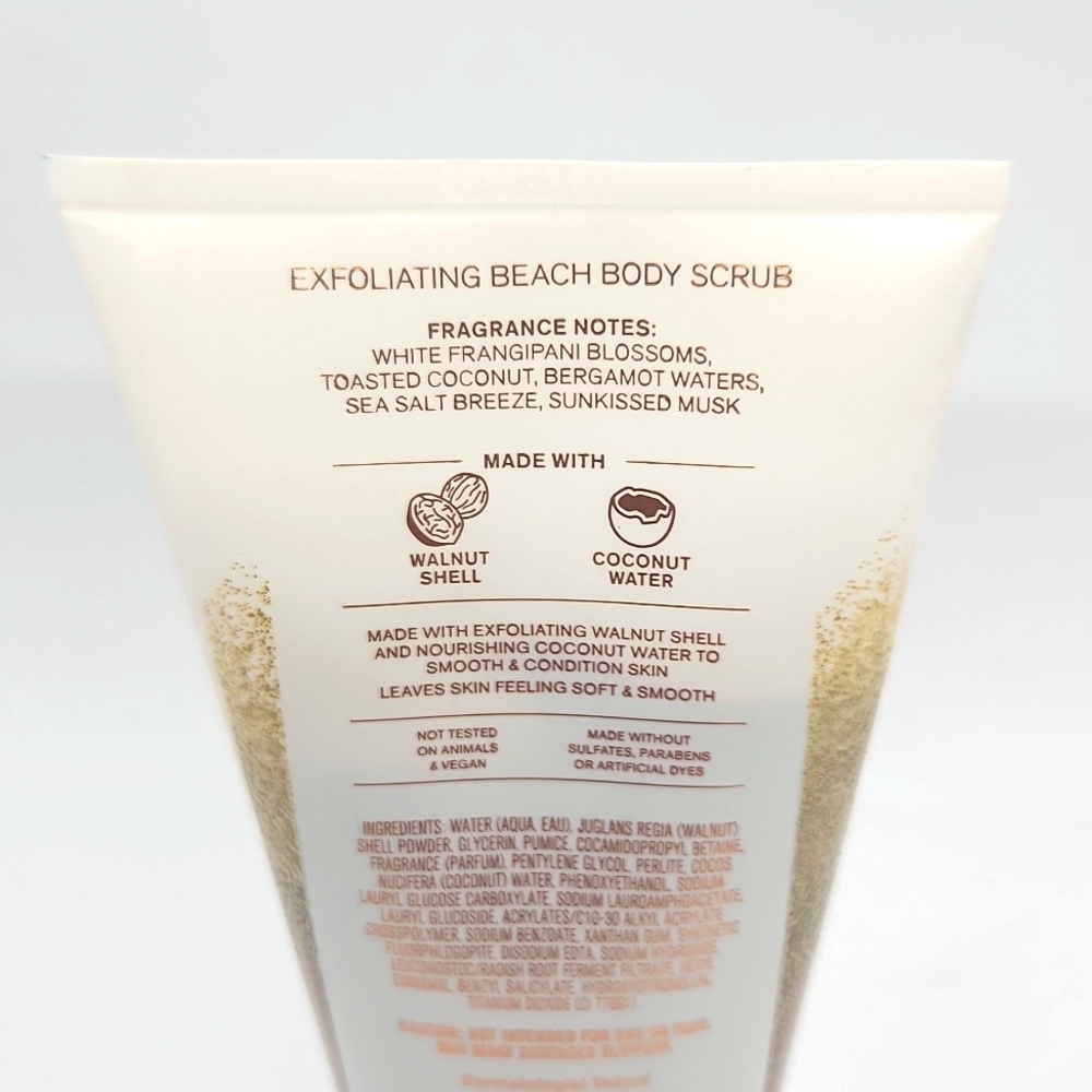 Bath & Body Works Sale At the Beach Exfoliating Body Scrub NWT - Picture 4 of 4